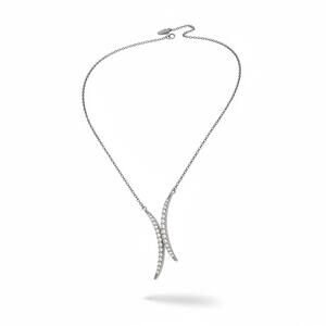 Giani Bernini Sterling Silver Cubic Zirconia Drop Necklace